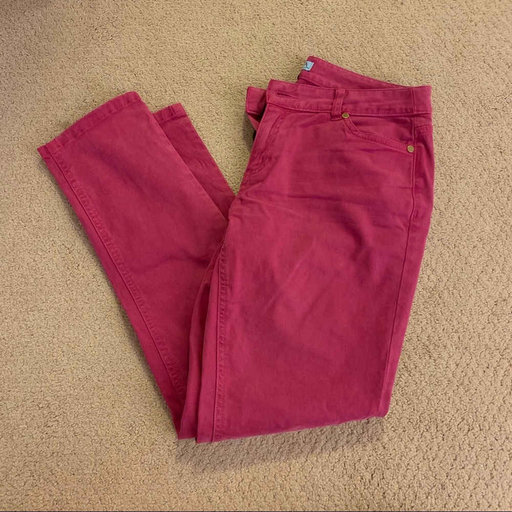 Cynthia Rowley Pink skinny pants!